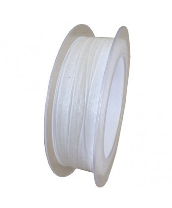 CINTA ORGANZA BLANCA 7mm.....