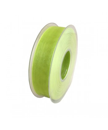 CINTA DE ORGANZA VERDE....