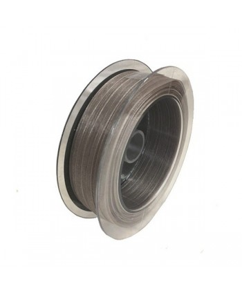 CINTA DE ORGANZA GRIS 7mm.....