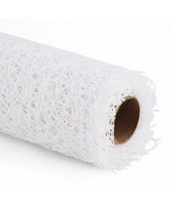 DECO MESH BLANCO 50 cm x 5....