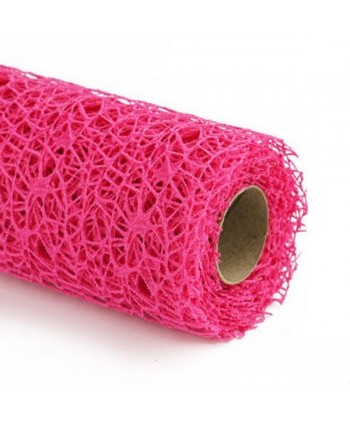 DECO MESH FUCSIA  50 cm x....