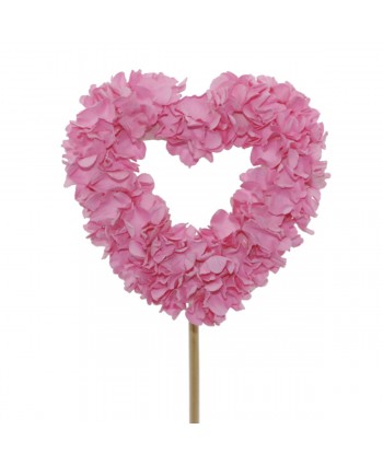 PICK CORAZÓN ROSA DE....