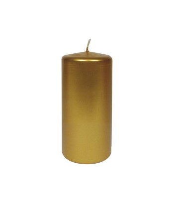 VELA DORADA Ø 6 x H 12cm.....