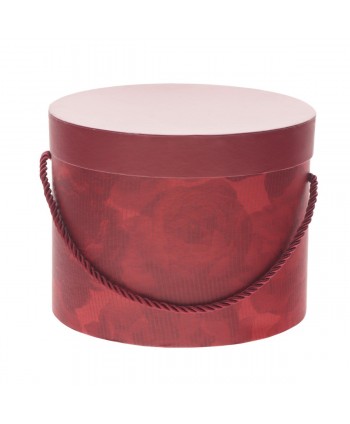 CAJA SOMBRERO ROSAS +....