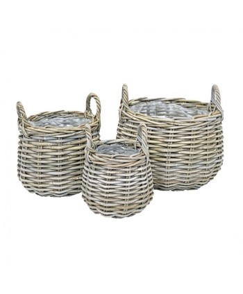 CESTA DE RATTAN NATURAL....