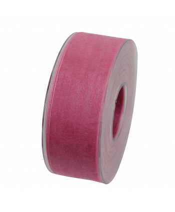 CINTA DE ORGANZA ROSA....