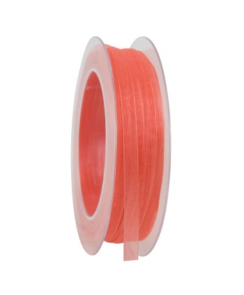 CINTA DE ORGANZA CORAL....
