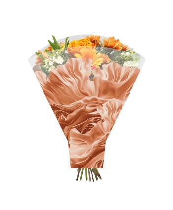 BOLSA BOUQUET "FEL" COBRE....