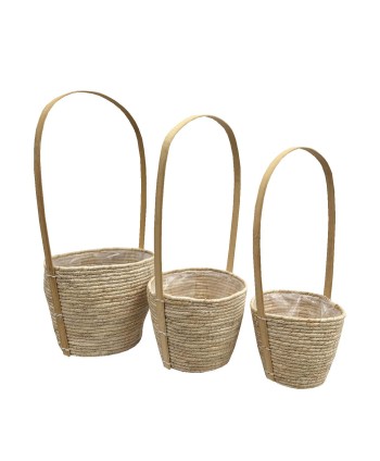 CISTELLA DE JUTE NATURAL....