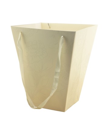 BOLSA KRAFT CREMA CON ASAS....