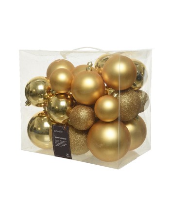 BOLA NAVIDAD PLÁSTICO ORO....