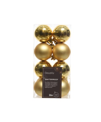 BOLA NAVIDAD PLÁSTICO ORO....