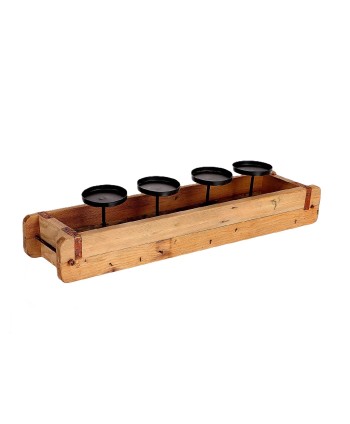 CANDELABRO DE MADERA....