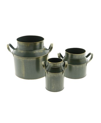 LECHERA DE ZINC VERDE CON....