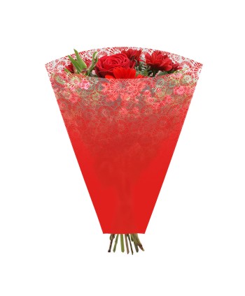 BOLSA BOUQUET "MAKO" ROJA....