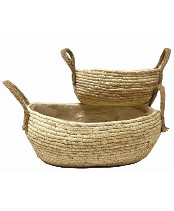 CISTELLA DE JUTE NATURAL....