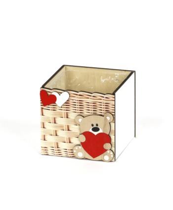 TEST DE FUSTA QUADRAT AMB....