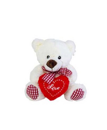 OSITO PELUCHE CORAZÓN ROJO....