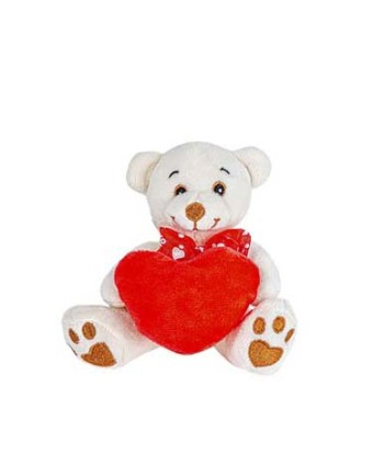 OSITO PELUCHE BLANCO CON....