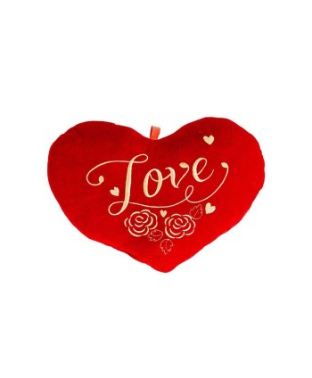 CORAZÓN DE PELUCHE ROJO....