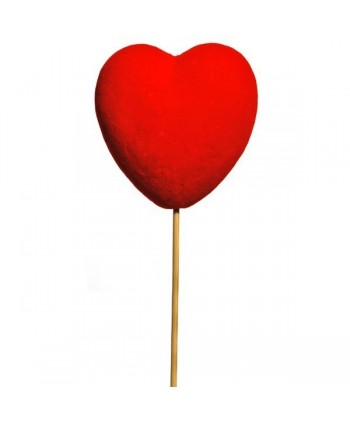 PICK CORAZÓN ROJO DE....