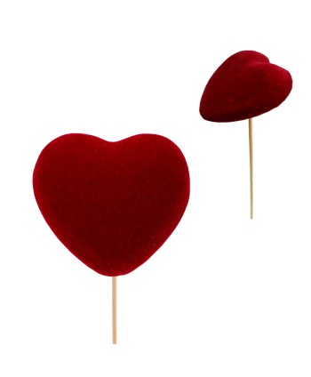 PICK CORAZÓN ROJO DE....