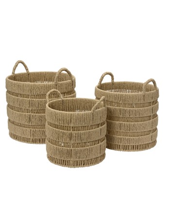 CISTELLA DE FIBRA NATURAL....