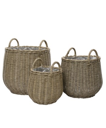 CESTA DE MIMBRE "CAMILLE"....