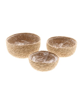 CISTELLA DE JUTE NATURAL Ø....