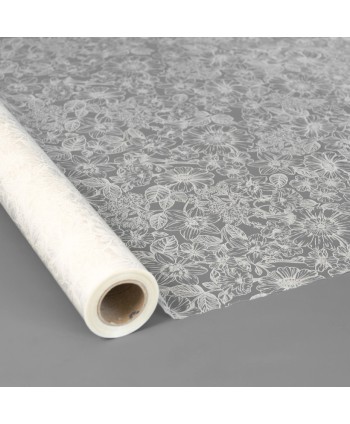 CELOFÁN PROPAK CON FLORES....