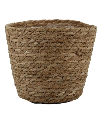 CESTA DE YUTE NATURAL Y....