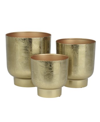 MACETA DE ZINC REDONDO....