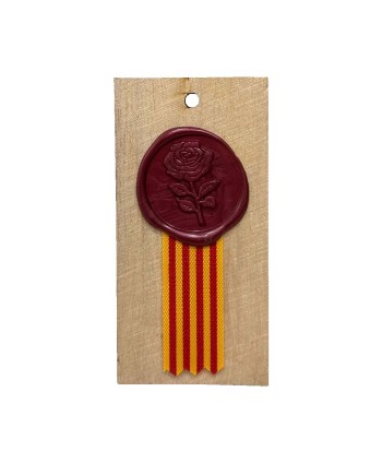 ETIQUETA DE MADERA CON EL....