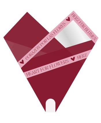 BOLSA BOUQUET GRANATE CON....