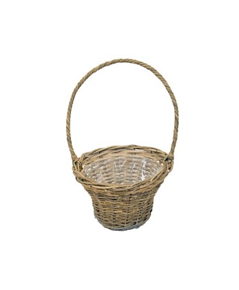 CISTELLA DE RATTAN NATURAL....
