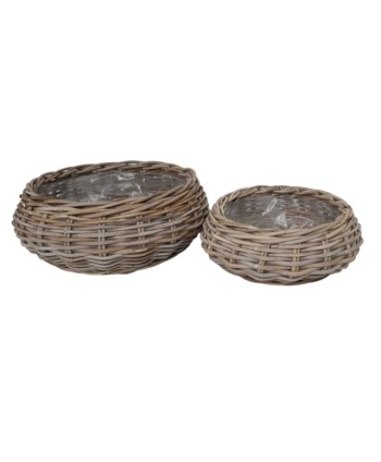 CESTA DE RATTAN NATURAL....