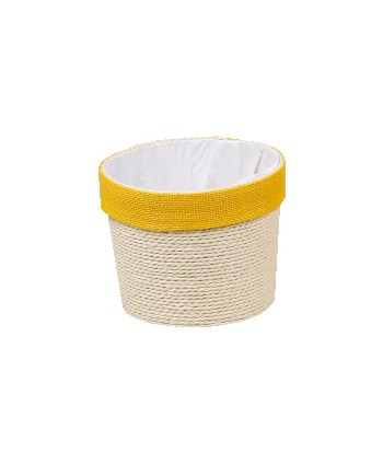 CESTA DE CORDÓN NATURAL Y....