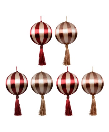 BOLA DE NAVIDAD DE SEDA....
