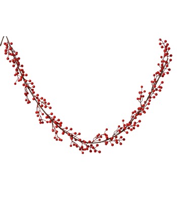 GARLANDA BERRIES VERMELLES....