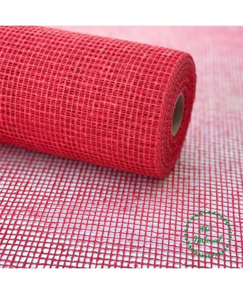 FIBRA YUTE MESH ROJO 53....