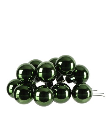 BOLAS NAVIDAD VERDES....