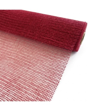 FIBRA YUTE MESH ROJO 53....