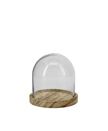 CÚPULA VIDRE MINI + BASE....