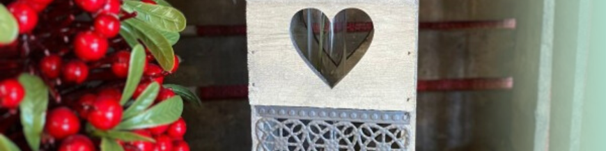 Estructuras personalizadas de San Valentín. Regalo día de enamorados.