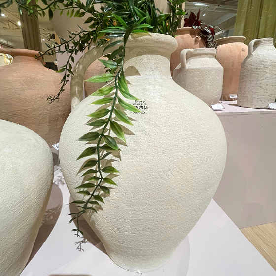 Jarrones de cerámica y terracota para decoración de eventos